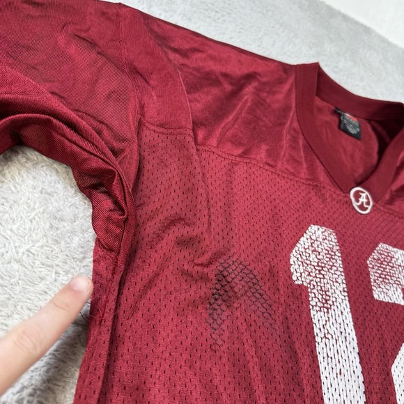 Nike Alabama Crimson Tide Jersey Mens Large Red Football #12 Team Mesh READ - Picture 4 of 10